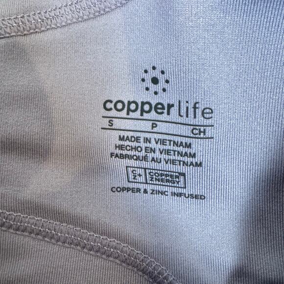 Copper Life By Tommy Copper Adjustable Waist Leggings Back Support Small NEW - Picture 8 of 13